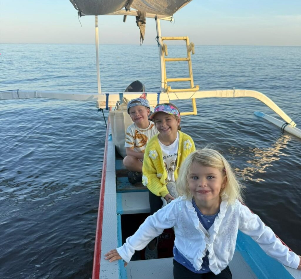 Lucy and Paul Argent left a comfortable Cambridgeshire life for Bali