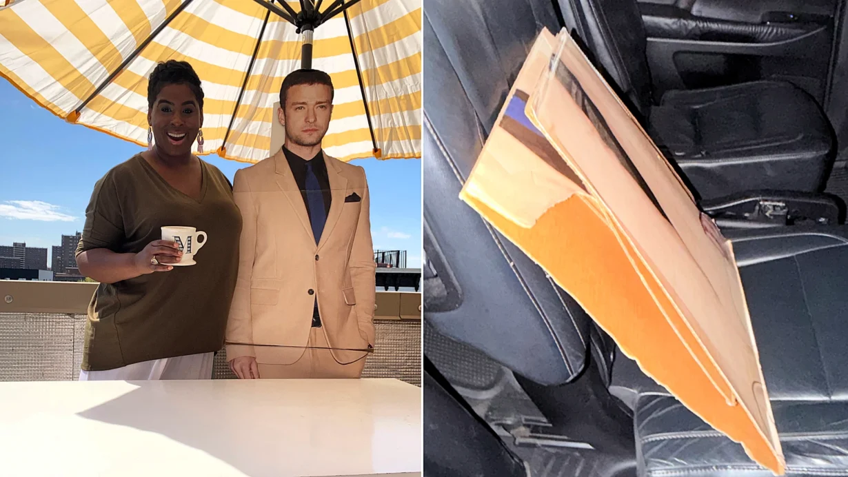 A cardboard Justin Timberlake, a 1am Uber and a 97-year-old's surprise birthday party