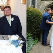 A Manchester bride pulled off her dream wedding for just £1,700, including a £15 Shein dress from Vinted