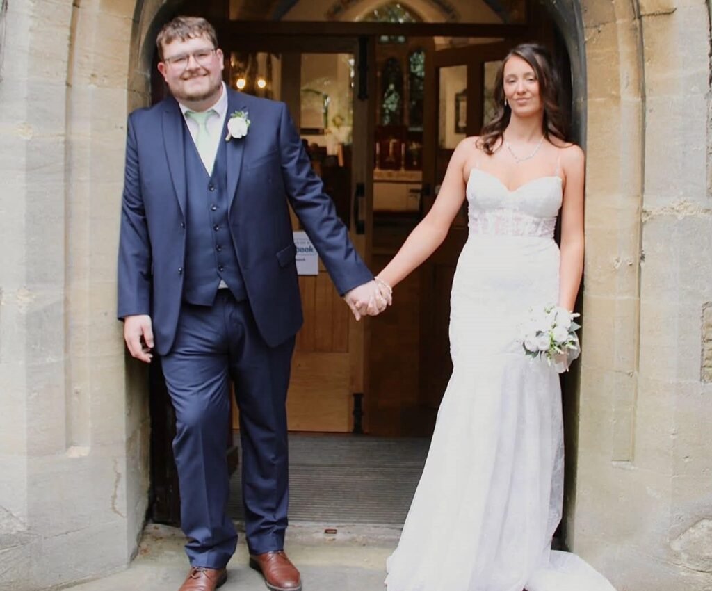 A Manchester bride pulled off her dream wedding for just £1,700, including a £15 Shein dress from Vinted