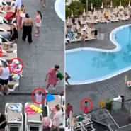 A Yorkshire holidaymaker filmed kids sprinting for sunbeds at 7am in Tenerife. The clip went viral