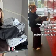 Beth Hackman shipped 8kg of clothes from the UK to Australia for £4 using a Vinted loophole