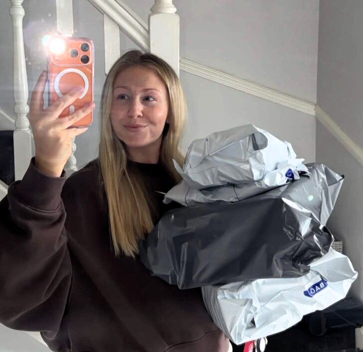 Beth Hackman, 25, sold over 600 unwanted items on Vinted