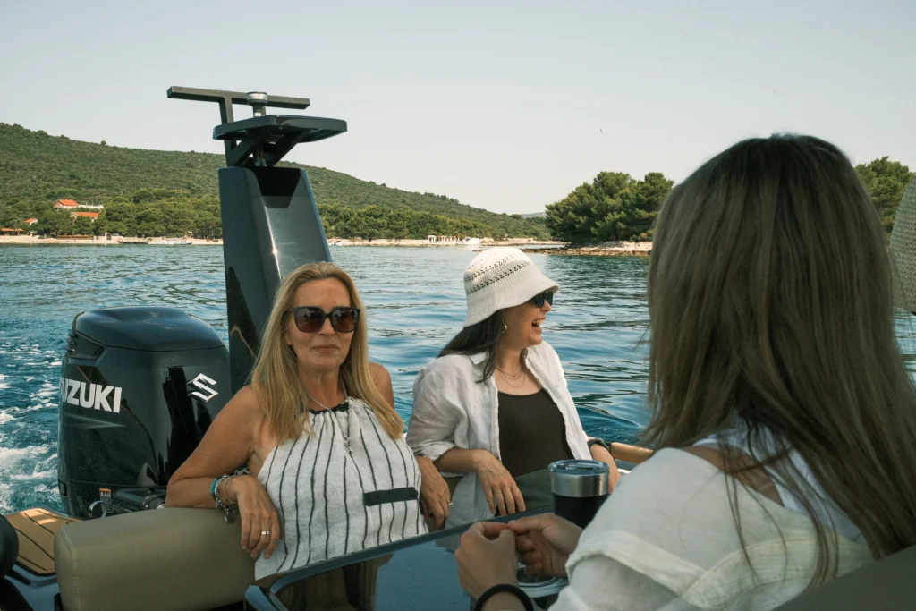 She swapped London for the Croatian coast chasing sunshine
