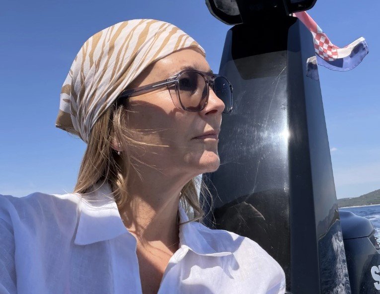 She swapped London for the Croatian coast chasing sunshine