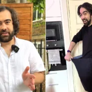 American TikToker Russell Valentin lost nine stone after swapping Chicago for London