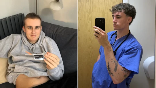 Diagnosed with leukaemia at 18, Thomas Hunt spent his gap year in chemo