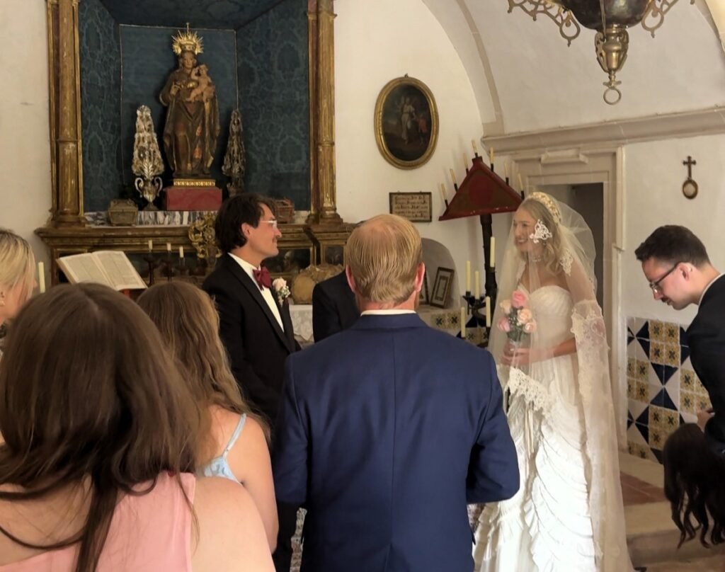Bride Auja Smith woke on her wedding morning covered in 50 swollen mosquito bites