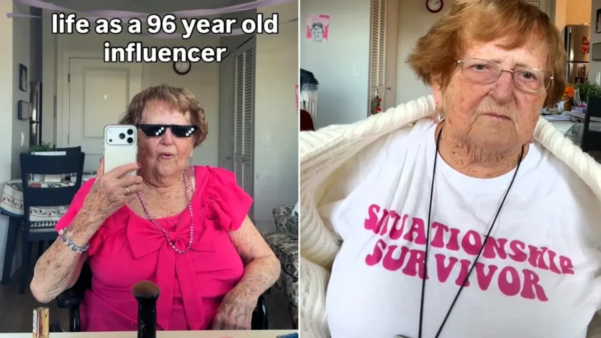 Grandma Droniak, 96, claims her nursing home threatened eviction over her non-stop parties