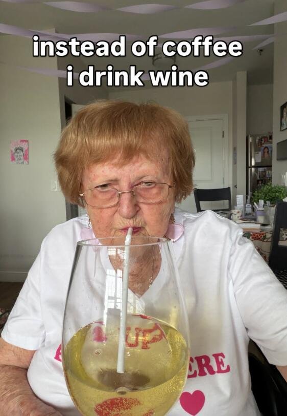 Grandma Droniak, 96, claims her nursing home threatened eviction over her non-stop parties