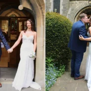 Manchester bride Tyler Griffith swapped bridal boutiques for a £15 Shein gown and pulled off a £1,700 wedding