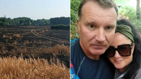 A couple's quiet Durham walk ended in a wildfire the size of 14 football pitches.