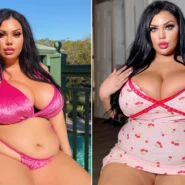 Plus-size model Alex Aspasia says abuse against bigger women has turned '100 times worse' in the Ozempic era