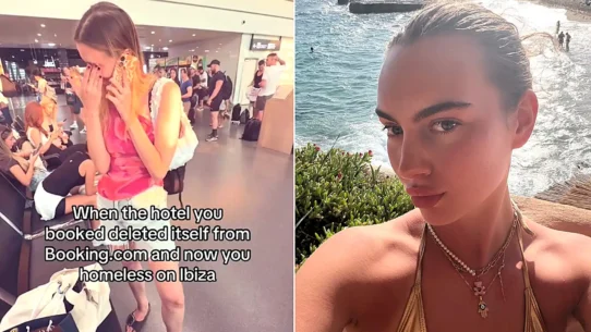 A hen party of seven paid £1,800 for an Ibiza apartment on Booking.com