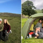 A Cardiff couple swapped city rent for warden life on Ynys Enlli, an off-grid Welsh island with four residents