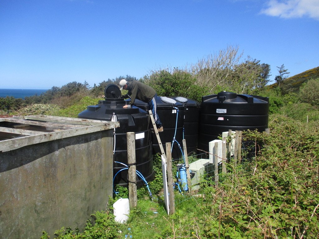 A Cardiff couple swapped city rent for warden life on Ynys Enlli, an off-grid Welsh island with four residents