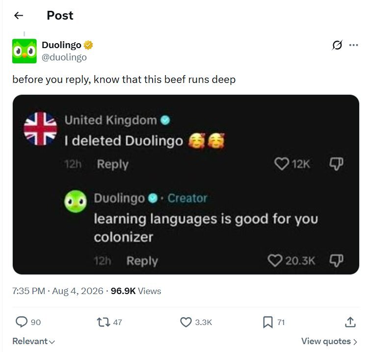 Duolingo sparks a furious transatlantic row by using the American flag for English then doubling down by calling football soccer
