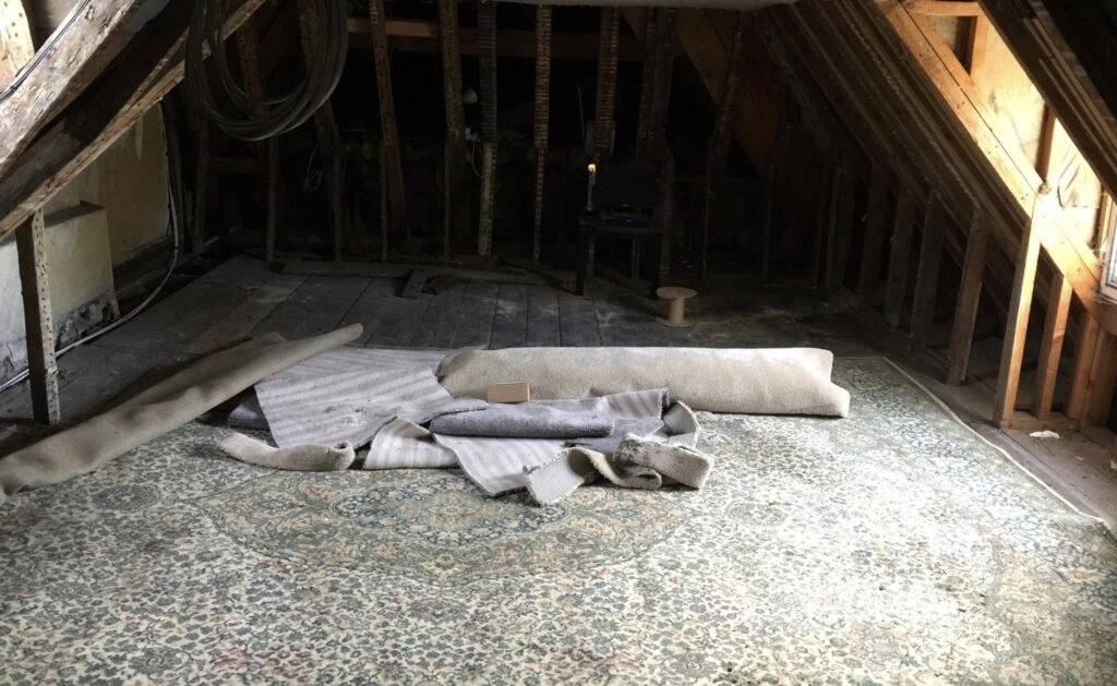 Brendon Swallow pulled out a bookshelf during renovations and found a letter hidden since 1955