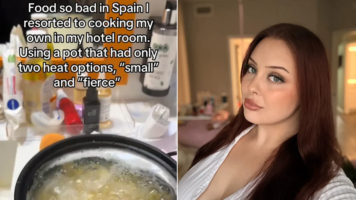 Misty Renn flew to Barcelona for life-saving surgery and ended up cooking in her hotel room