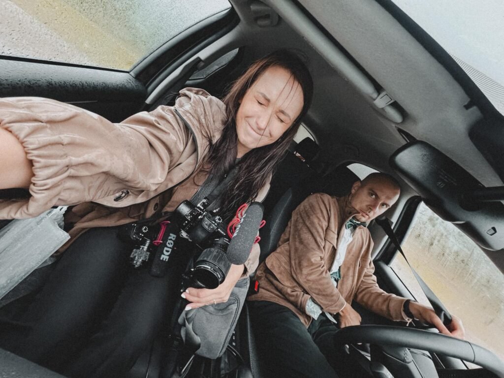 Anna and Ģirts refused to let a violent storm wreck their wedding in Latvia