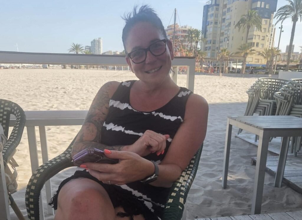 Lorraine Brown and Julie Wallace flew Newcastle to Alicante for a 13-hour beach day costing £200 each