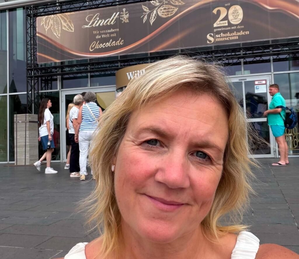 Tina White, 49, flew from Manchester to Cologne and back in one day for £145