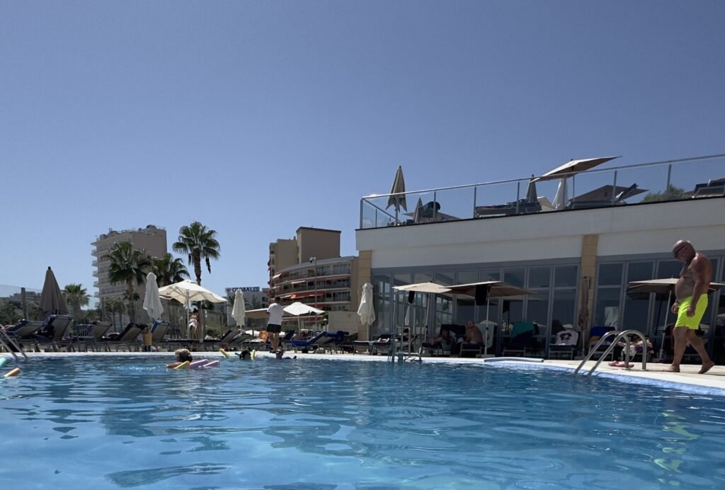 Edward Lawton says guests at his Mallorca hotel queue from 6am with coffee flasks to grab a sunbed
