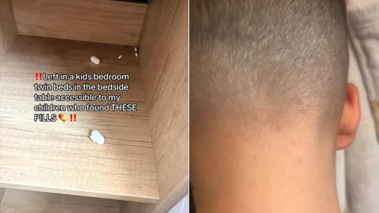 A mum says her children, six and seven, found loose prescription pills in a Haven caravan bedroom at Littlesea
