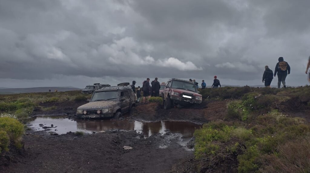 Three men drove 4x4s across protected Welsh peat bog, cut a gate lock and filmed the whole thing for TikTok