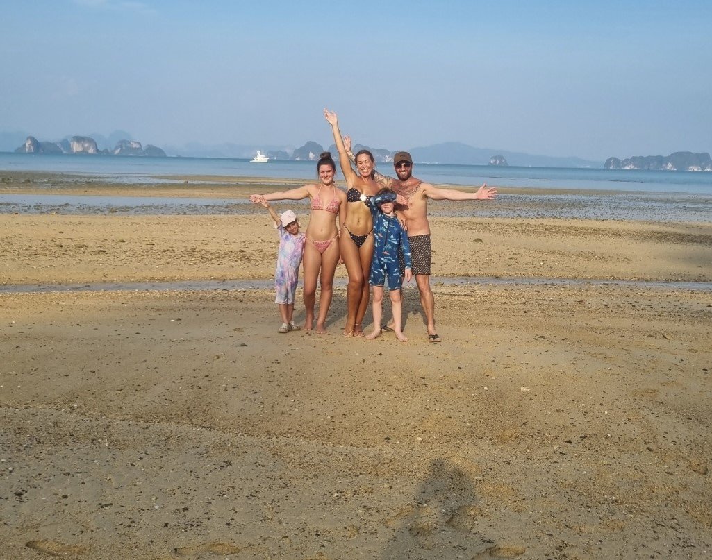 British parents Charlie and Jade quit work, pulled their three kids from school and spent 11 months in five-star hotels across Asia