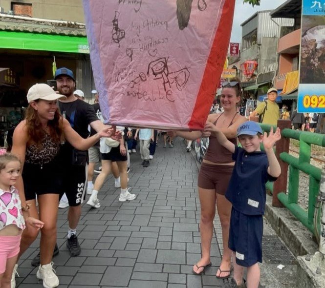British parents Charlie and Jade quit work, pulled their three kids from school and spent 11 months in five-star hotels across Asia