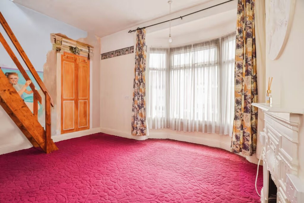 A three-bed terrace in Middlesbrough is on the market for £110,000 with a toilet in the kitchen