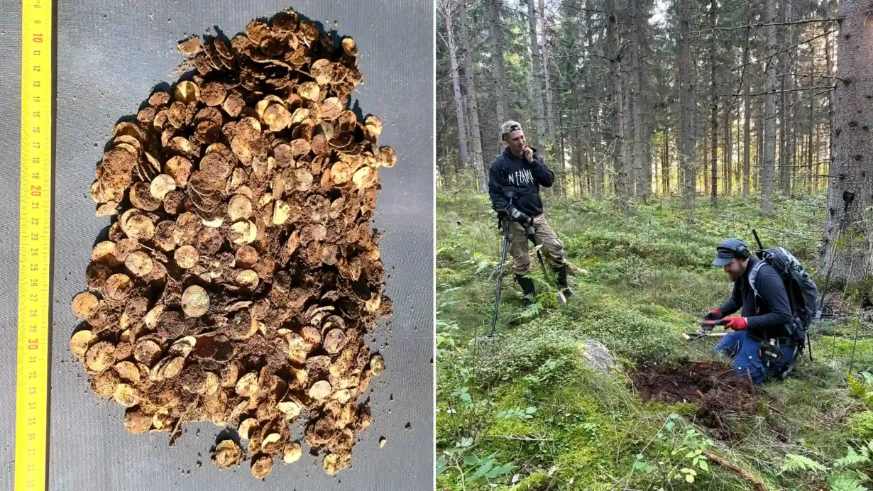 Kalle Lappinen nearly gave up metal detecting before unearthing thousands of Viking-era silver coins near Sysmä, Finland's biggest hoard