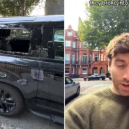 Influencer Carmie Sellitto left his Land Rover for 10 minutes in west London