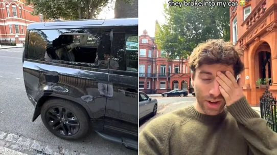 Influencer Carmie Sellitto left his Land Rover for 10 minutes in west London