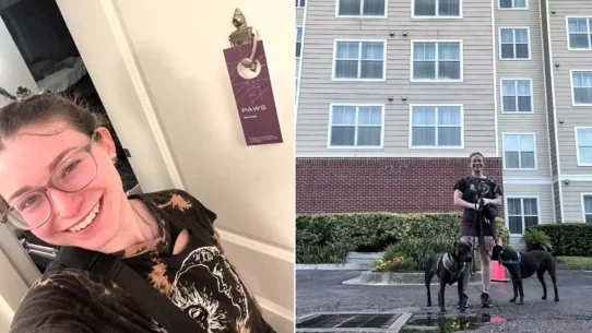 Lilli Holland has lived in hotels since June 2025 with her husband and two dogs. Free breakfast, weekly housekeeping, a pool, with someone else footing the bill.