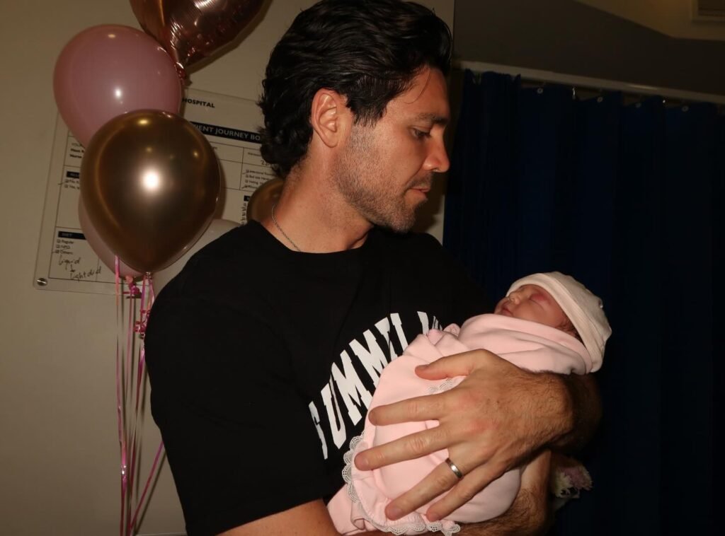 Tom Pearce's wife says her baby daughter is living proof celebrity dating app Raya works