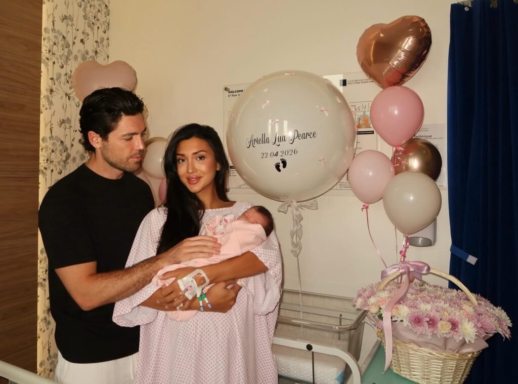 Tom Pearce's wife says her baby daughter is living proof celebrity dating app Raya works