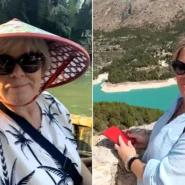 Bridget Rice sold her £420,000 home and quit her job just before 60