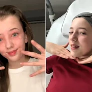 Sienna Sorby, 14, tried adult anti-ageing skincare at a sleepover because the packaging looked cute