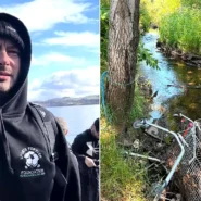 Glasgow plumber Kieran McGregor has hauled 140 supermarket trolleys from the Brock Burn in 30 days
