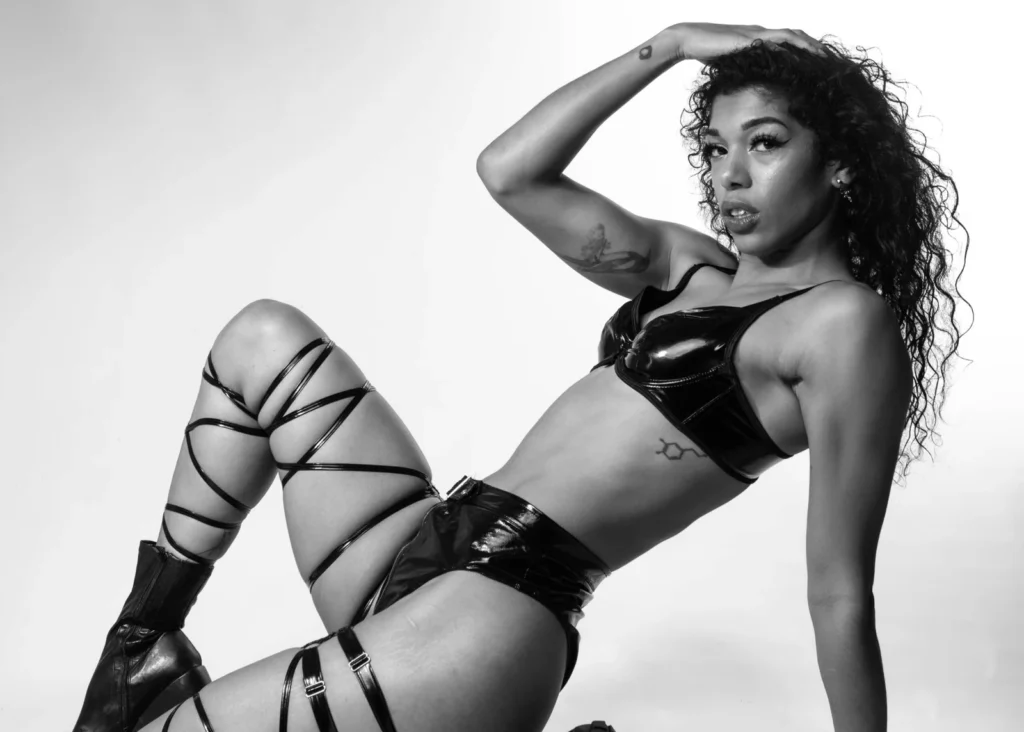 Babestation model Sabrina Jade posing for a photo