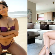 OnlyFans model Jasmine Teaa posing for a photo