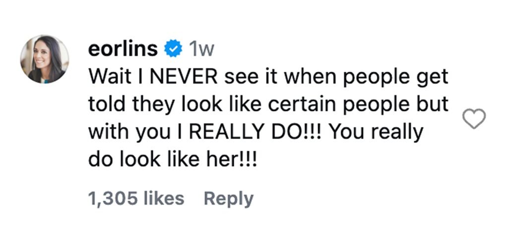 Social media comment on the post
