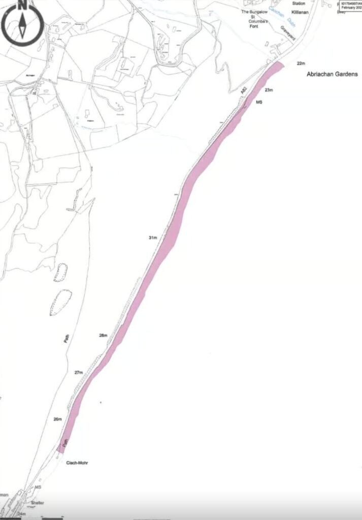 A 1.6km stretch of Loch Ness shoreline is on the market for £95,000, complete with salmon fishing rights, gravel beaches and Nessie sighting potential