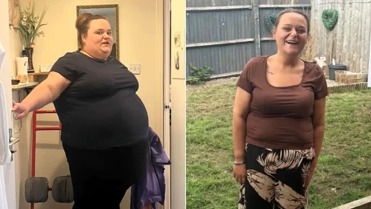 Woman rejected for NHS Mounjaro due to high BMI paid privately instead, lost half her body weight and found love in a weight-loss drug support group.