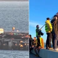 Tom Kerridge filmed fishing on Brixham’s pedestrian-only breakwater after a van drove onto it - locals were furious, and he reportedly didn’t catch a thing.