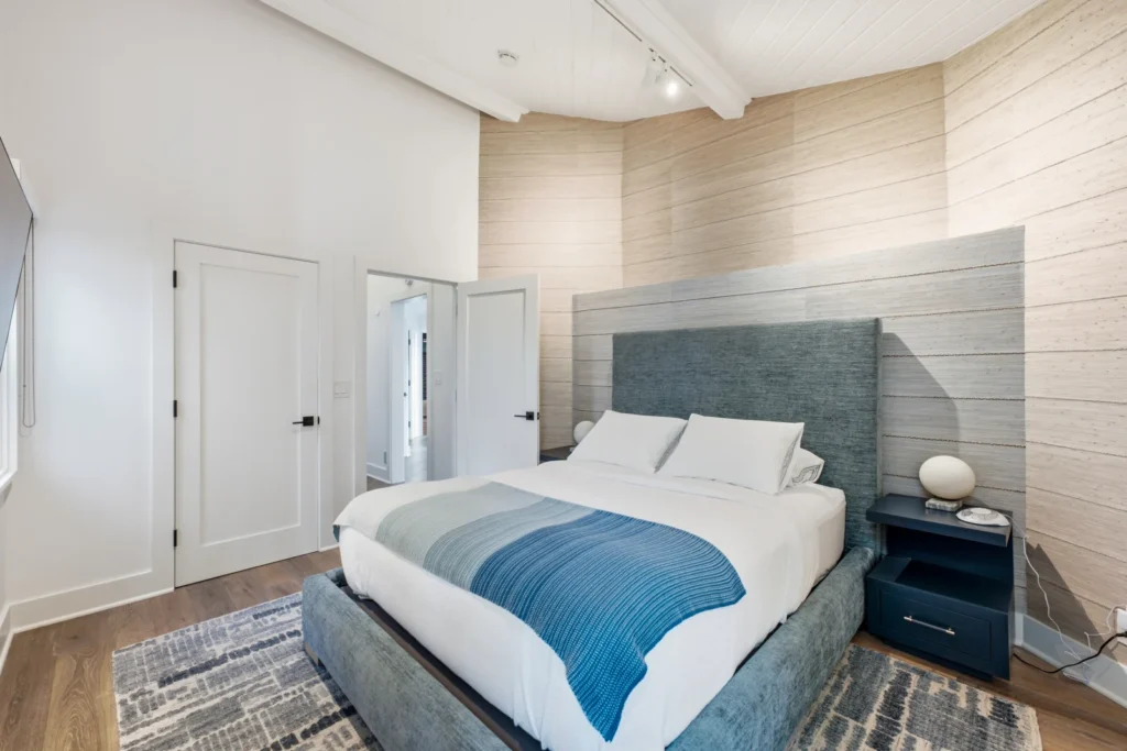 Diane Keaton’s final renovation, a black-and-white Laguna Beach home perched above Table Rock Beach, is on the market for $10.3m. See inside her ocean retreat.