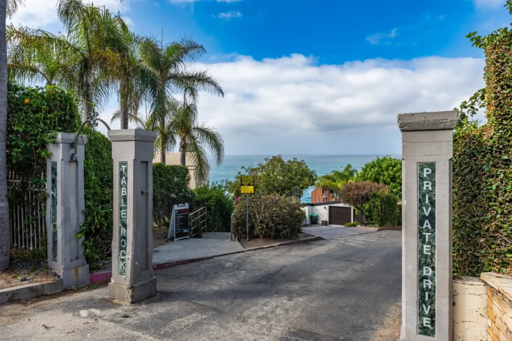 Diane Keaton’s final renovation, a black-and-white Laguna Beach home perched above Table Rock Beach, is on the market for $10.3m. See inside her ocean retreat.