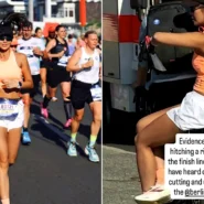 Chinese fitness influencer Abeeeer admits cheating at Berlin Marathon by riding a bike during the race. Her sponsor Brooks China has ended their relationship with her.